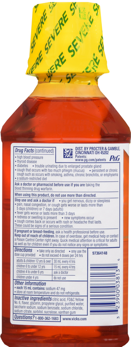 DayQuil Severe Cold & Flu Liquid 12oz