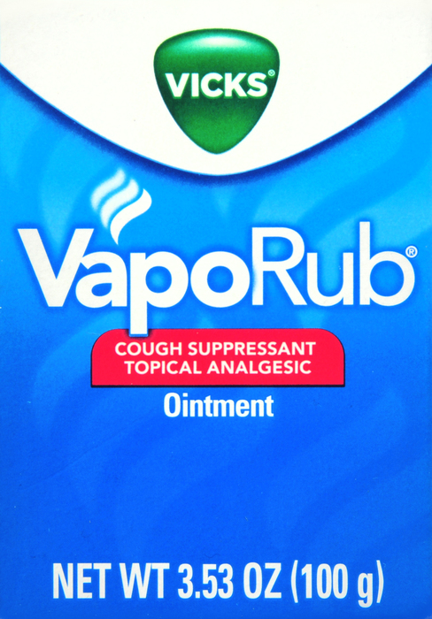 Vicks Vaporub Cough Suppressant Topical Ointment 100g