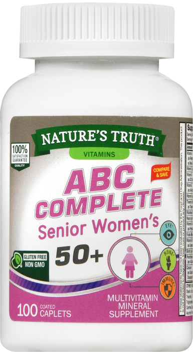 ABC COMP SR WOMN MULTI CPL 100CT NAT TRU