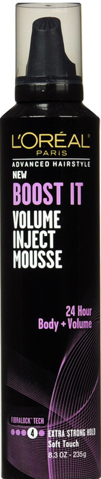 L'Oreal Paris Advanced Hairstyle Boost It Volume Inject Mousse 8.3oz