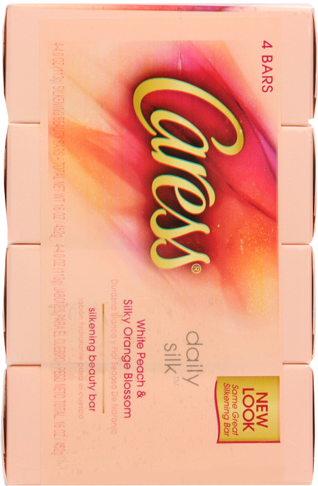 CARESS BATH BAR DAILY SILK 4X4.75OZ