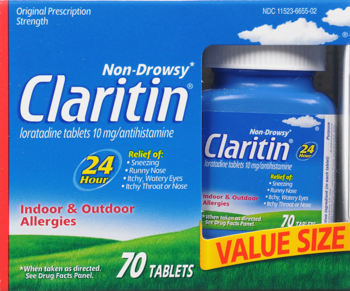 CLARITIN 10MG 24HR TABLET 70CT