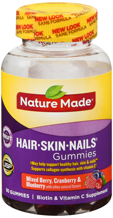 Nature Made HAIR SKIN NAIL GUMMIES 90ct