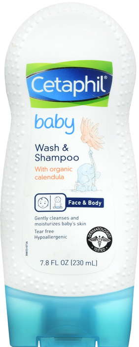 Cetaphil Baby Gentle Wash & Shampoo 7.8oz