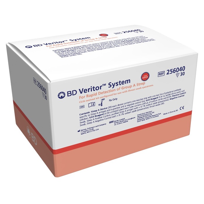 BD VERITOR GROUP A STREP TEST 30CT