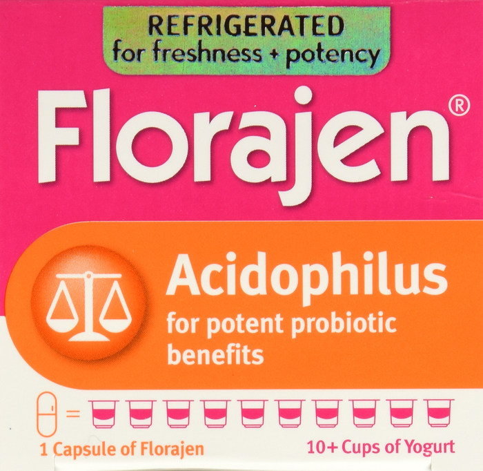 Florajen Acidophilus Capsules 30ct