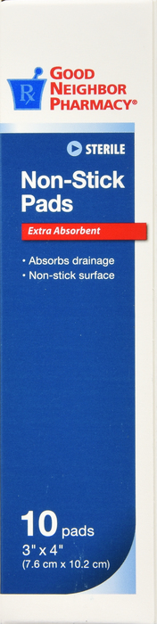 Good Neighbor Pharmacy Non-Stick Pads 3x4 10ct