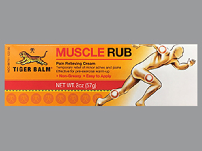 Tiger Balm Active Muscle Rub Cream 2oz