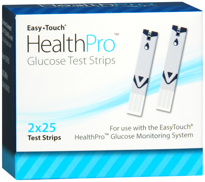 EASYTOUCH HEALTHPRO GLUCOSE TEST STRIPS