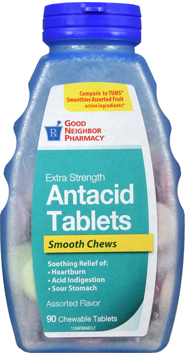 Good Neighbor Pharmacy Antacid Smoothie Assorted Fruit 90ct