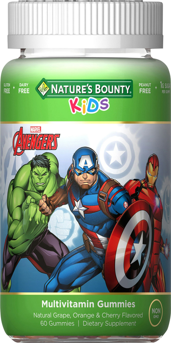 KIDS AVENGERS MULTI GMY 60CT NAT BOUNTY