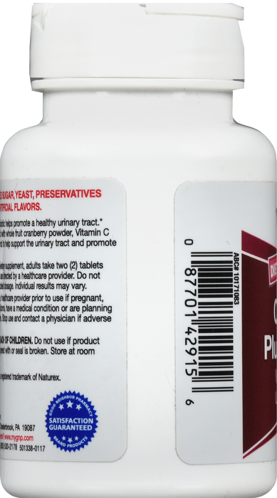 Good Neighbor Pharmacy Cranberry + Probiotic Tablets 90ct