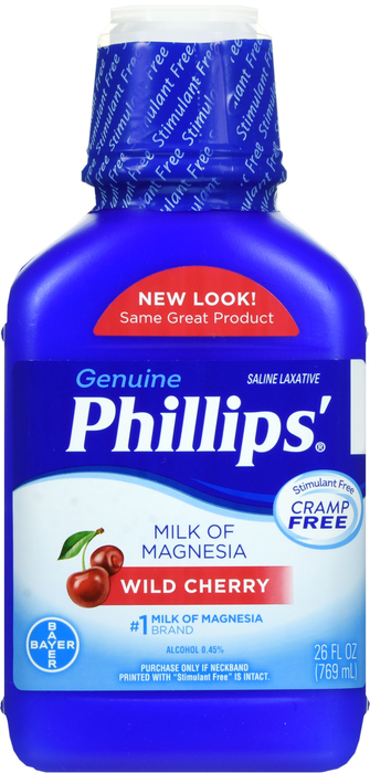 PHILLIPS MILK OF MAGNESIA CHERRY 26OZ