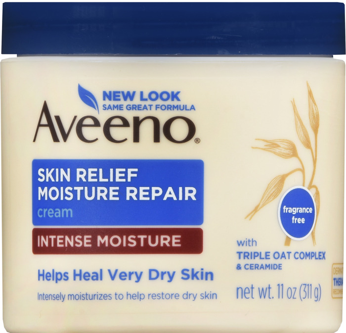 AVEENO ACTIVE NATURALS CREAM SKIN RELIEF MOISTURE REPAIR 11OZ