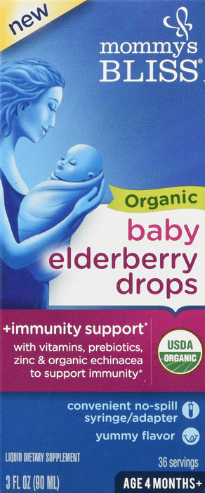 MOMMY'S BLISS BABY ELDRBRRY DROP/IMM 3OZ