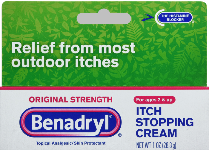 Benadryl Original Strength Itch Stopping Cream 1oz