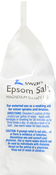 SWAN 1LB EPSOM SALT 12X16OZ