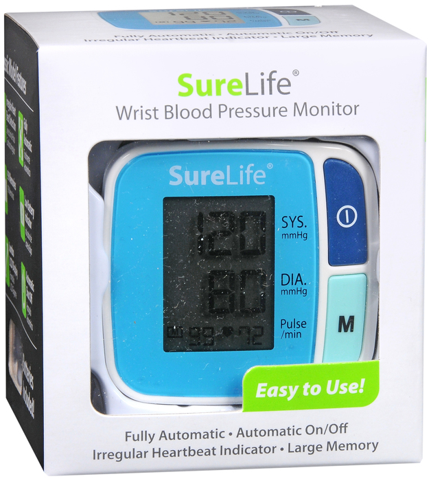 SureLife Automatic Wrist Blood Pressure Monitor 1ct