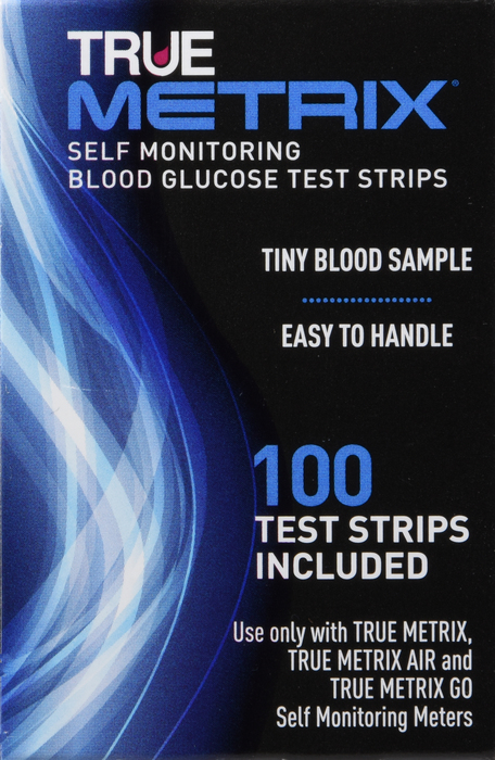 TRUE METRIX TEST STRIPS 100CT