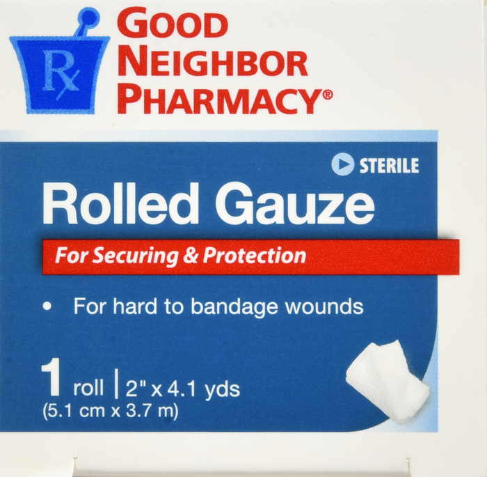 Good Neighbor Pharmacy Rolled Gauze 2"x4.1 yards