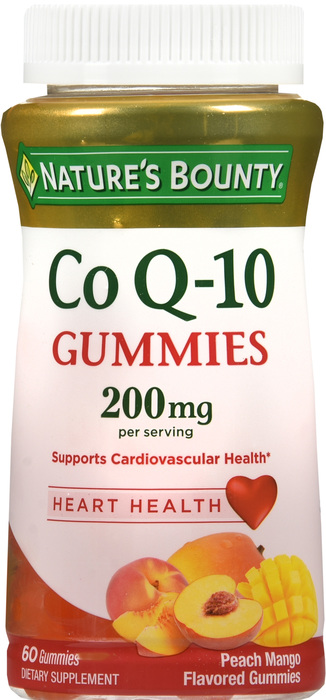 COQ10 200MG GUMMIES 60CT NAT BOUNTY