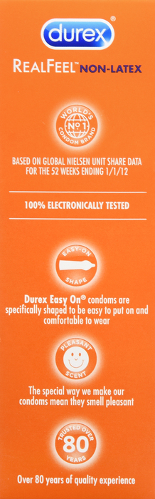 Durex RealFeel Non-Latex Condom 10ct