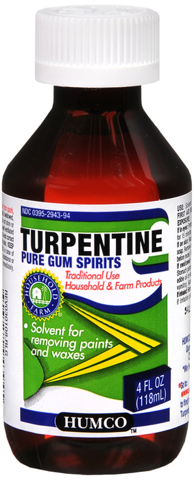 HUMCO TURPENTINE LIQUID 4OZ