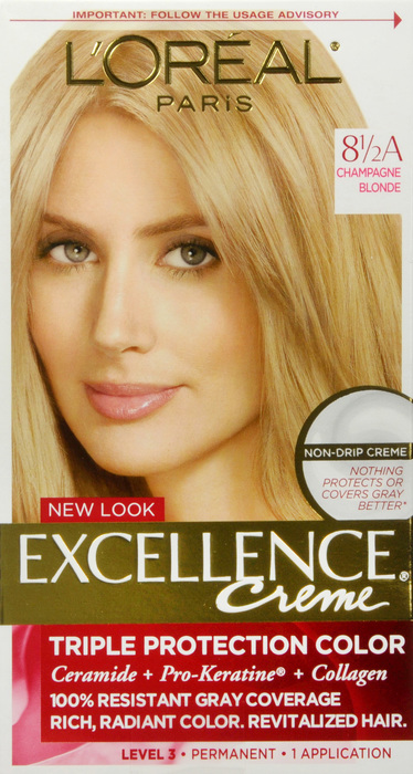 L'Oreal Paris Excellence Creme Champagne Blonde Permanent Hair Color 1ct