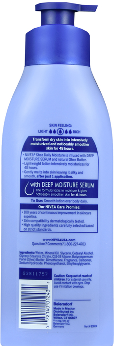 NIVEA SHEA DAILY MSTR BODY LOTION 16.9OZ