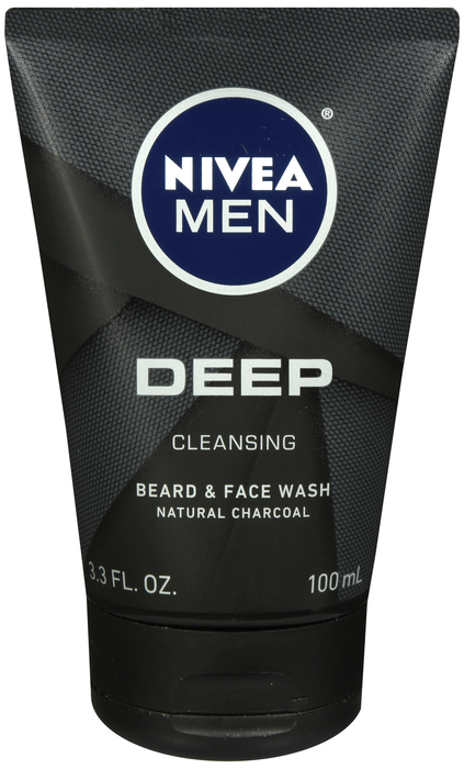 Nivea Men Deep Cleansing Beard & Face Wash 3.3oz