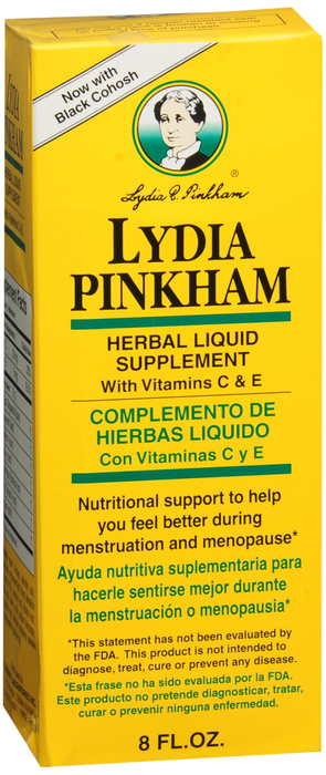 LYDIA PINKHAM HERBAL SUPPLEMENT LIQ 8OZ