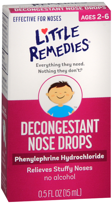 Little Noses Decongestant Nose Drops 0.5oz