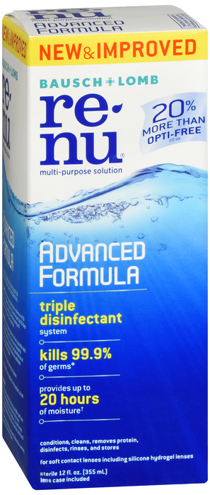 Renu Advanced Formula Multi-Purpose Solution 12oz