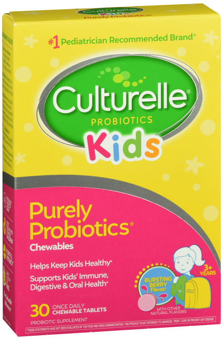 Culturelle Probiotics for Kids Chewable Tablets 30ct