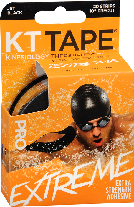 KT Tape Extreme Pro Black 20ct