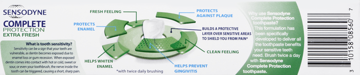 SENSODYNE PASTE COMPLETE XTR FRESH 3.4OZ