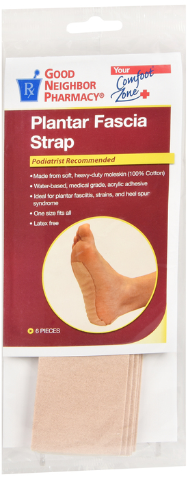 Good Neighbor Pharmacy Plantar Fascia Strap 3x6ct