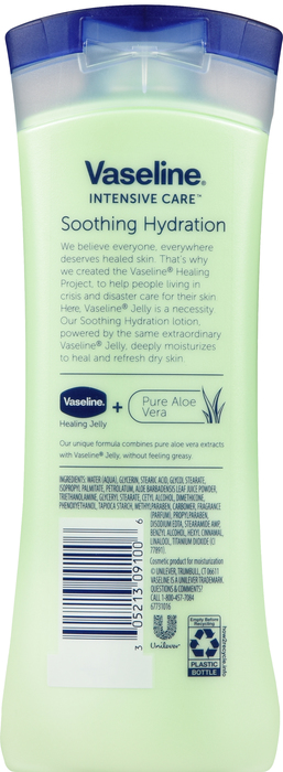 VASELINE INT CARE LOTION ALOE 10OZ