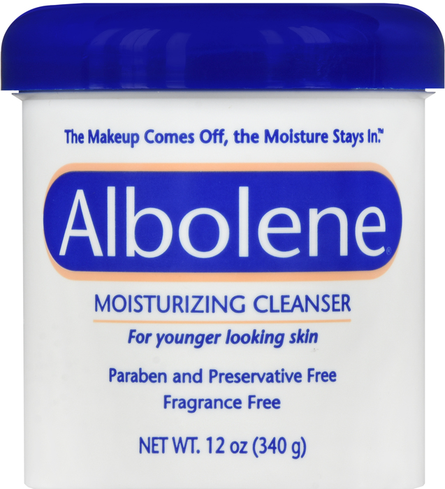 Albolene Moisturizing Cleanser Paraben and Preservative Free 12oz