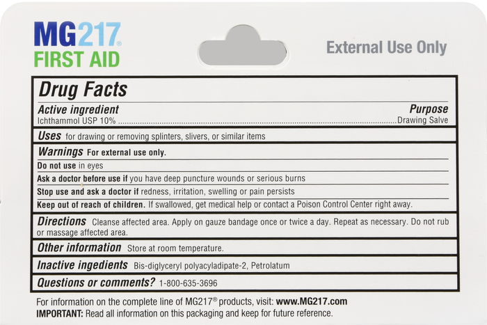 MG217 Ichthammol First Aid Salve 10Z