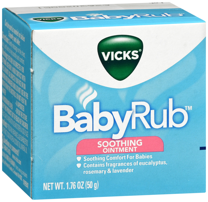 Vicks Vaporub Baby Soothing Ointment 50g