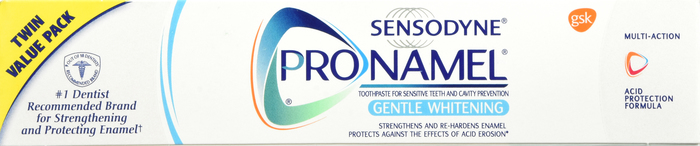 SENSODYNE GENTLE WHITENING TWIN PK 2X4OZ