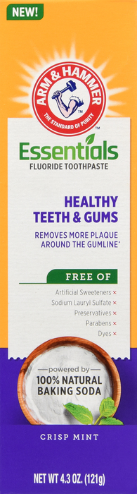 ARM & HAMMER ESSENTI TEETH&GUM T/P 4.3OZ