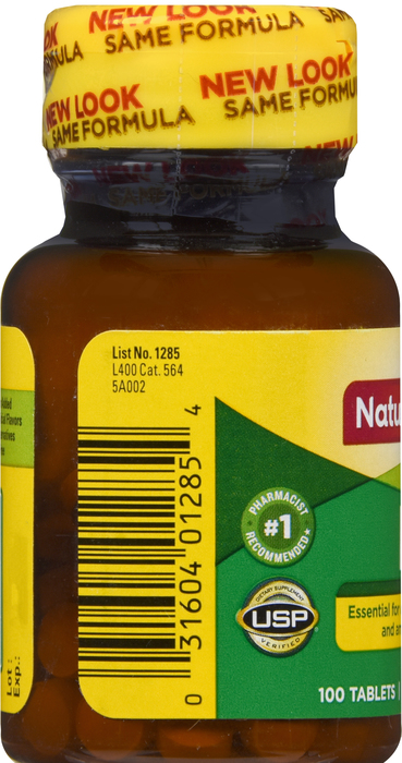 Nature Made VIT B6 100MG TABLET 100ct