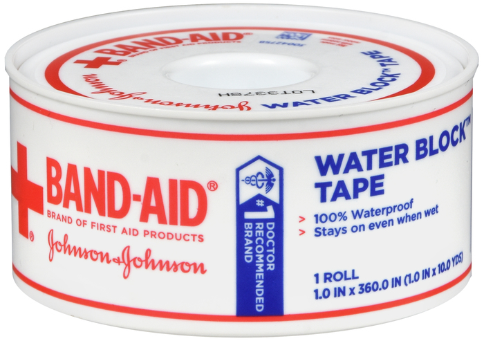 JJ BANDAID TAPE WATERPROOF 1 IN X 10 YD