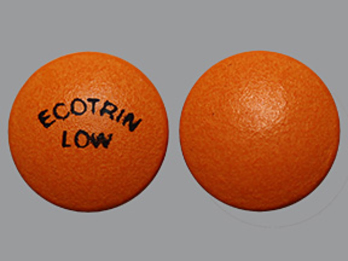 Ecotrin Low Strength Safety Coated Aspirin 81mg Tablets 45ct