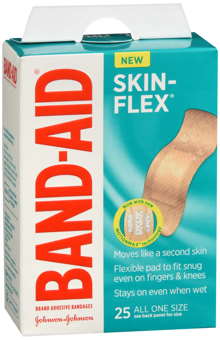 BAND-AID Skin-Flex Adhesive Bandages, One Size 25ct