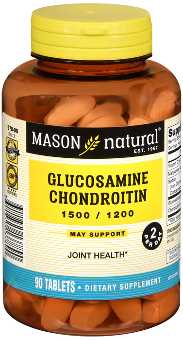 GLUCOS CHOND 1500/1200MG TAB 90CT MASON