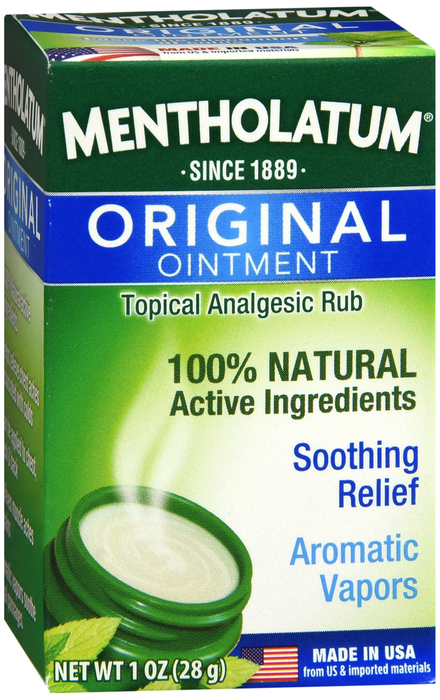 Mentholatum Topical Analgesic Ointment 1oz