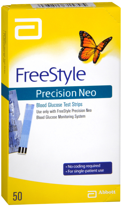 FREESTYLE PRECISION NEO TEST STRIPS 50CT